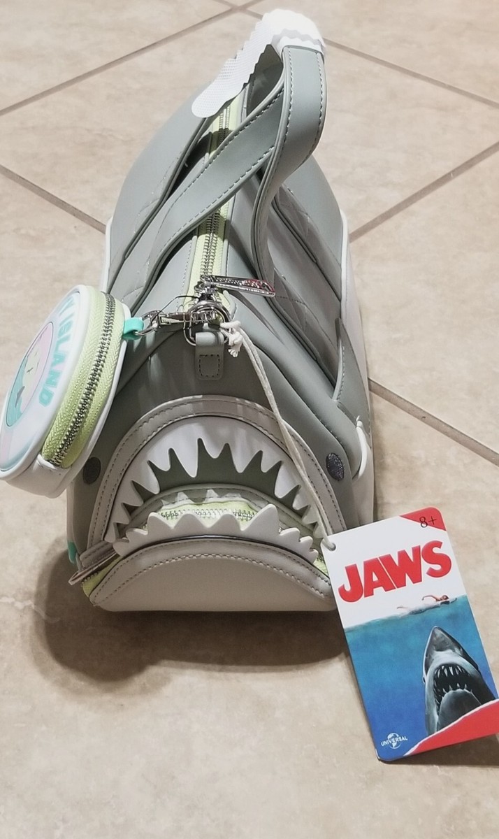 Loungefly Universal Jaws Shark Crossbody Bag With Coin Purse