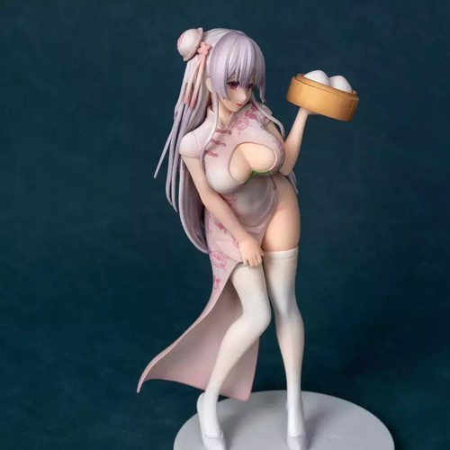 Anime Cheongsam Maiden 1/7 Scale Ver. PVC Figur Statue Neu ohne Karton Spielzeug 21,5 cm - Bild 9 von 13