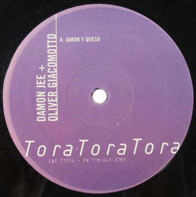 Damon Jee + Olivier Giacomotto - Jamon Y Queso (12'') (Very Good (VG)) - 11225186