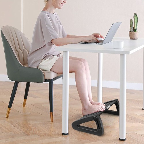 Foot Rest Under Desk Office Footrest Leg Rest Computer Ergonomic Pressure Relief - Picture 11 of 13