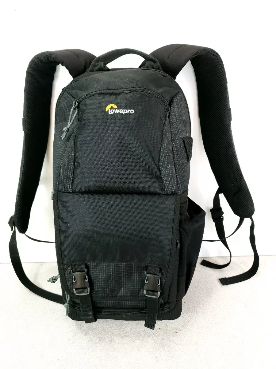 Lowepro - Fastpack BP 150 AW II Camera Backpack - Black Includes Rain Cover