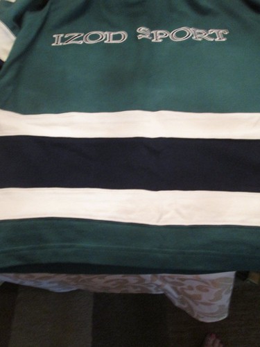 NWT IZOD SWEATSHIRT WITH GREAT LOGO SIZE M RETAILS FOR 55.00 - Picture 4 of 6