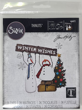 Tim Holtz Sizzix Thinlits Die Twig & Stump