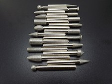 20 piece set of Assorted Diamond Burrs 1/4" Shank heavy duty Brand New