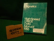 Vintage Signetics High-Speed CMOS Data Manual 1986 Catalog