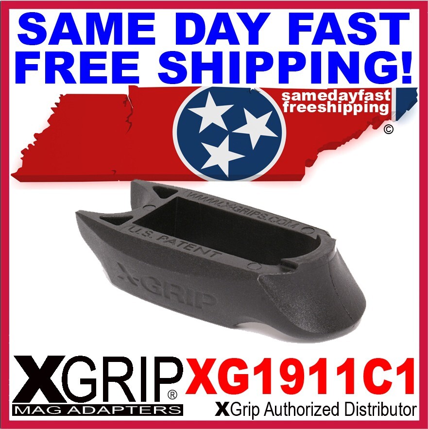 X-Grip 1911C1 For use in 1911 Compact/Officer 45 ACP Mag. SAME DAY
