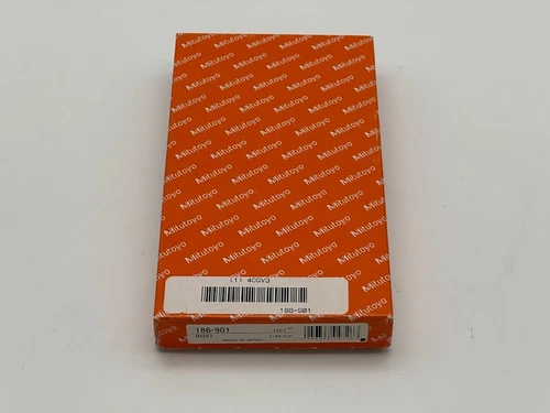 Mitutoyo 186-901 1/64"-1/2" SAE Stainless Hardened Steel Fillet Radius Gage Set