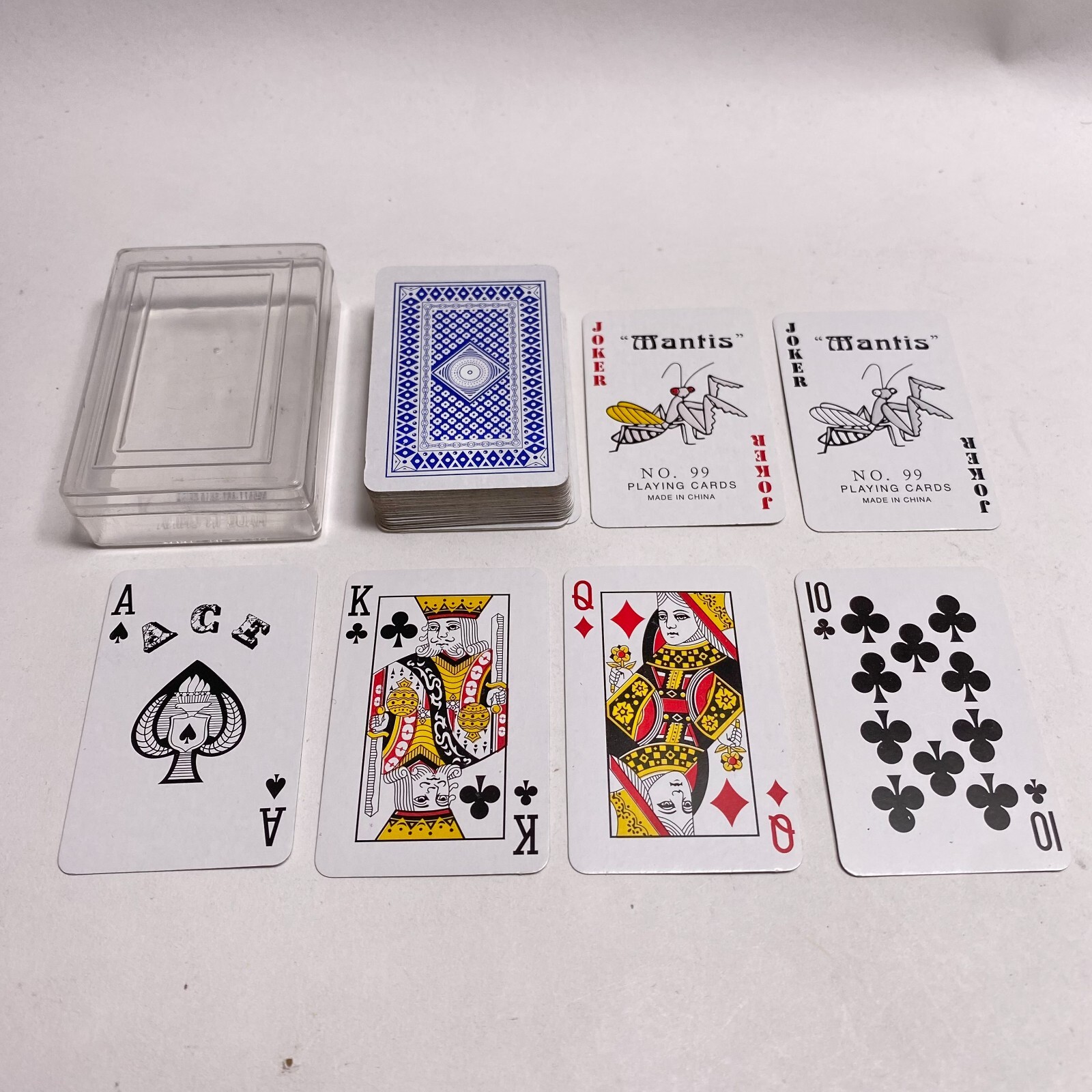 Vintage Mantis No 99 Miniature Mini Playing Cards Deck
