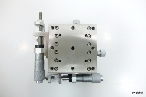 DPI SS2-60LC nickel plated 60x60x32 XY precision stage ±7.5mm #STAGE91=5F21 - Picture 7 of 12