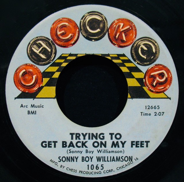 SONNY BOY WILLIAMSON Decoration DayChicago Harmonica Blues 45CHECKER