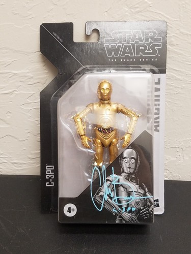 Star Wars The Black Series Signed C-3PO Action Figure Chris Bartlett JSA COA - Picture 1 of 5