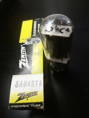Vintage Zenith 6AU4GTA Vacuum Tube NOS/NIB Tested