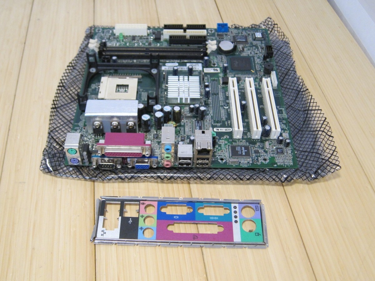 Dell Dimension 2400 411726100004 Motherboard with IO Shield & New 