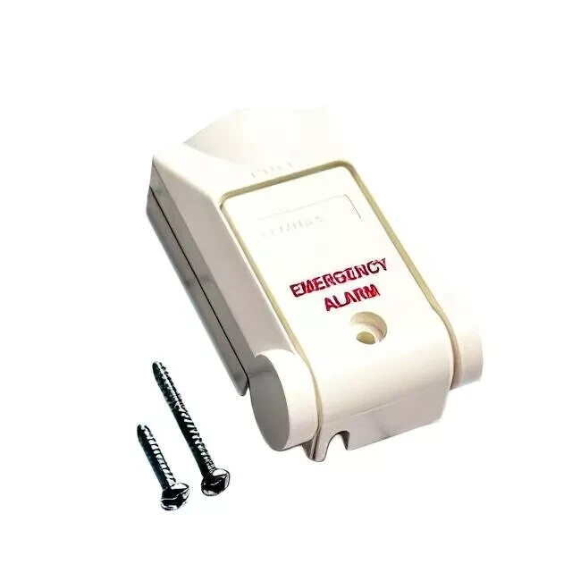 Interrupteur d'alarme anti-panique GE Security 3045-W Sentrol blanc pour montage en saillie