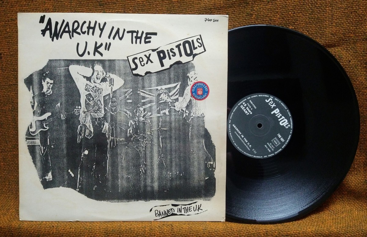 SEX PISTOLS Anarchy in the UK Vinyl 12