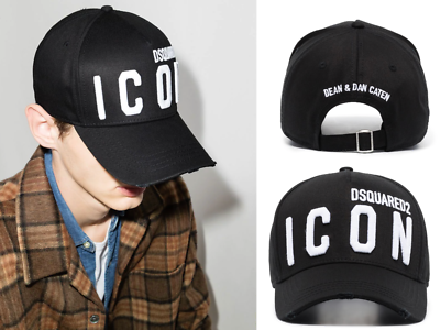 ＠DSQUARED2 ICON CAP Hat Black Amazon.com: DSQUARED2 Men Icon Baseball Cap Nero : Clothing