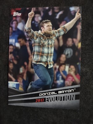 2017 Topps WWE #E-14 Daniel Bryan Evolution Wrestling Card
