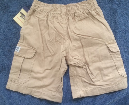 NWT Oshkosh Khaki Cargo Style Shorts Boys Size 7. MSRP $20 - Picture 3 of 4