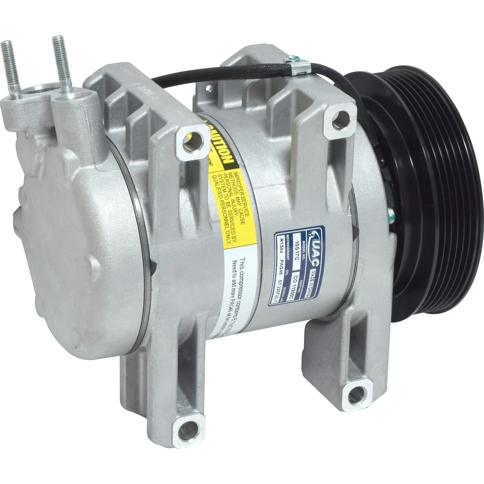 Compresor de aire acondicionado UAC para Nissan Rogue Select 2014-2015 Foto 2 de 3