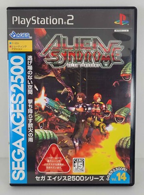Sega AGES Vol. 14: Alien Syndrome (Sony PS2, 2004)-Japan Import-US Seller (CIB)