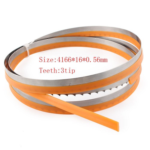 4166mmx16mmx0.56mmx3TPI Bone Meat Cutting Butchers Band Saw Blades Carbon Steel - Picture 3 of 11