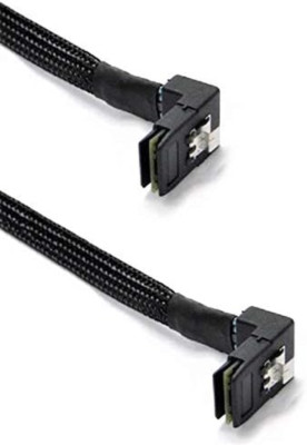 Right Angle Mini SAS Data Cable for Internal Servers
