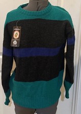 NWT 100 NEW WOOL Scotland Sweater Nordstrom Size Small Shetland Islands