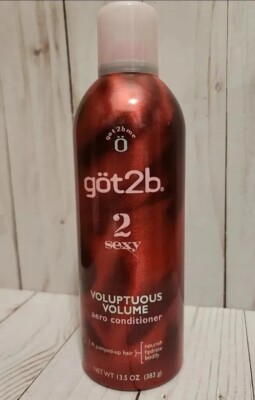 (1) Got2b  2 Sexy Voluptuous Volume~Aero Foam Hair Conditioner~13.5 oz.