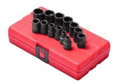 Sunex Tools 3675 13 Piece 7-19Mm 12 Point Set 3/8'' Drive