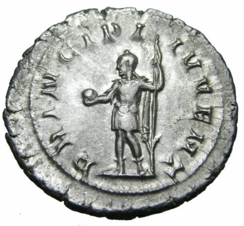 Silber Münzen aus dem Altertum