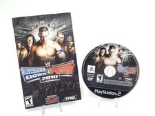 SmackDown VS Raw 2010 Featuring ECW - Disc + Manual Only - Tested