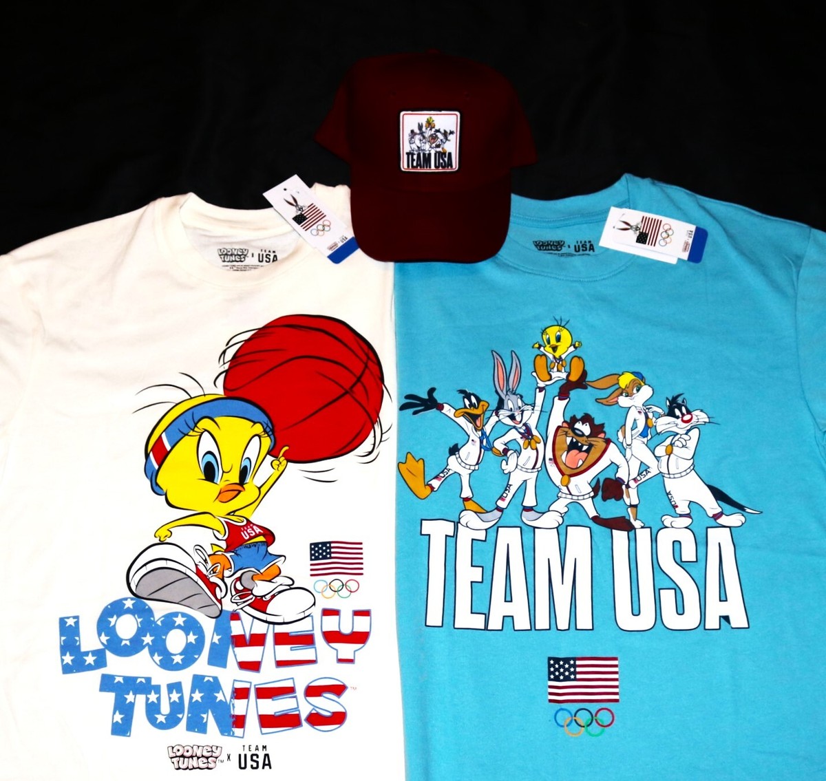 LOONEY TUNES USA Tシャツ Looney Tunes Men's Graphic Tee Shirt, Sizes S-3XL, 100