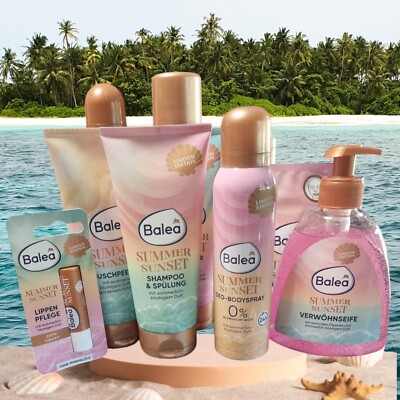 Balea Summer Sunset Limited Edition 10 Tlg. Pflegeset 