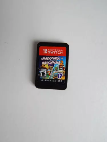 Overcooked + Overcooked 2 Game Cartrdge! Nintendo Switch!
