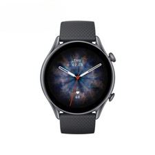 Smartwatch 46mm HD AMOLED Display Zepp OS 12-day Battery Life Man Watch Leather