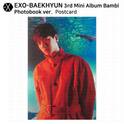 EXO Baekhyun 3rd Mini Album Bambi Official Postcard Sequence Film