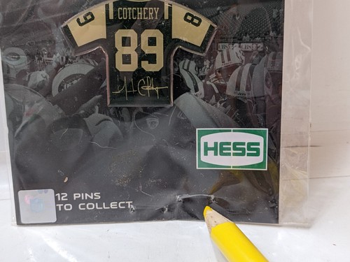 2008 Jerricho Cotchery Hess Pin Collection Jersey Pin # 89 - Picture 8 of 8