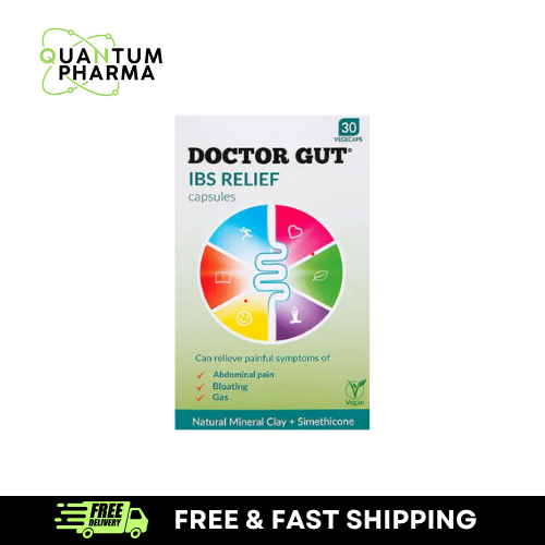 Dr Gut Doctor Gut IBS Relief Abdominal Pain Gas Bloating X 30 Capsules - Picture 1 of 1
