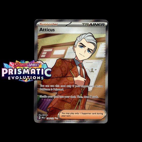 Pokemon Prismatic Evolutions: Choose Your Card! Reverse Holo/Holo EX Full Art NM - Picture 155 of 173