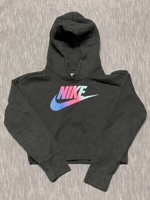nike crop top pullover