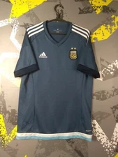 Argentina Team Jersey Away football shirt 2015 - 2017 Adidas Men Size M ig93