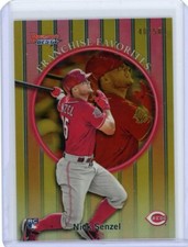 2019 Bowman's Best 1999 Franchise Favorites Gold Refractor #99FT-NS Nick Senzel