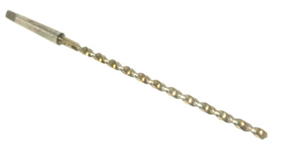 19/64'' Taper Shank Drill, X-Long, Fast Spiral, HSS, 118° MT-1, USA (UL-3-G-3)