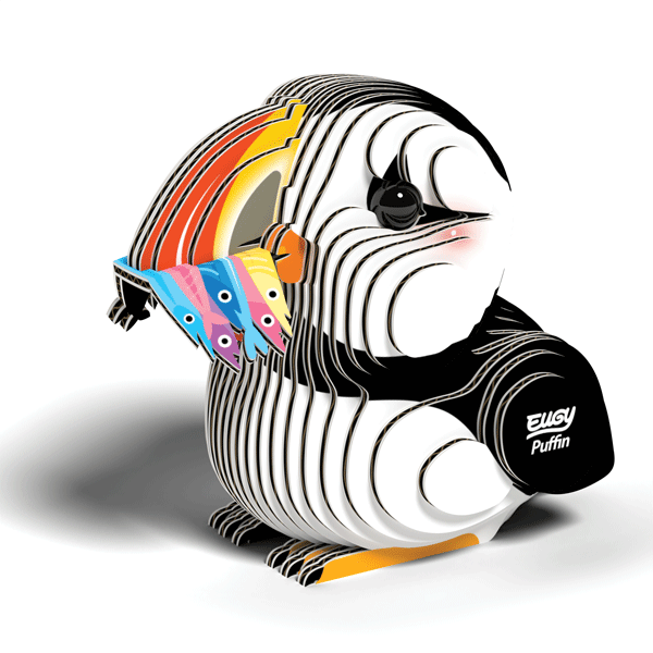 EUGY Puffin 3D Model Kit Educational STEM Toy Bird Gift Age 6+