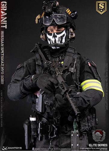 Nueva figura de acción DAMTOYS 78103S 1/6 RUSO SPETSNAZ MVD SOBR GRANIT en stock - Imagen 5 de 10
