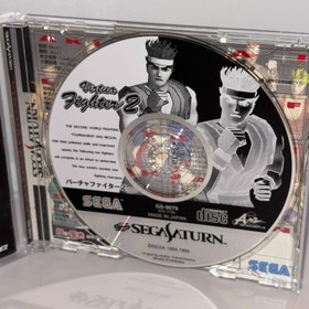 Virtua Fighter 1 ＆ 2  SEGA SATURN Japanese Game Lot of 2
