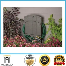 Suncast CPLFHH150 150' Farmington Hose Hanger Cabinet Wall Mount Stoney