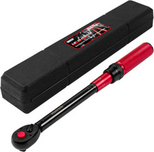 1/2 Inch Drive Click Torque Wrench, Dual-Direction Torque Wrench 10-170.0Ft.Lb/1