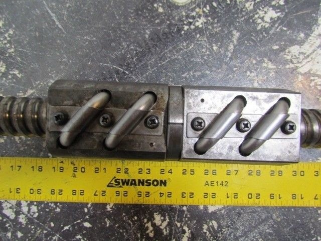 Mori Seiki CL203 Z Axis Ballscrew & Nut w/Housing For Servo CNC
