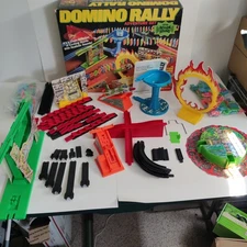 Vintage Domino Rally Adventure Set 1993 PRESSMAN